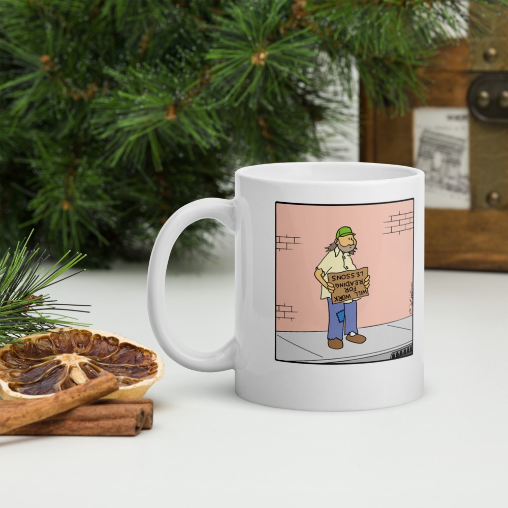 White Glossy Mug