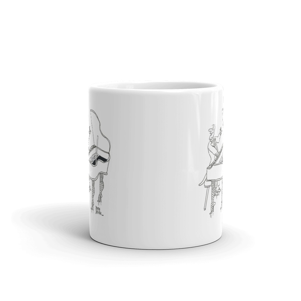 White Glossy Mug