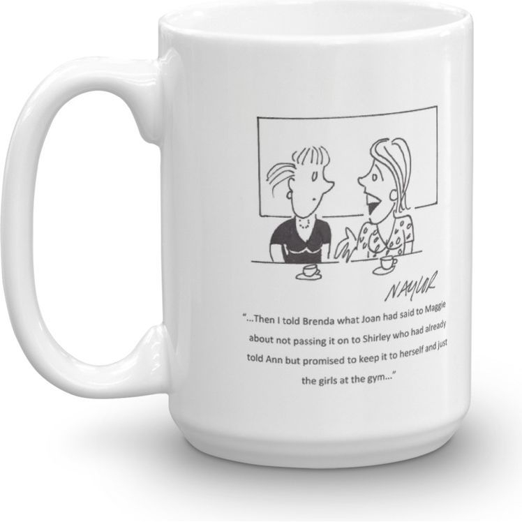 White Glossy Mug