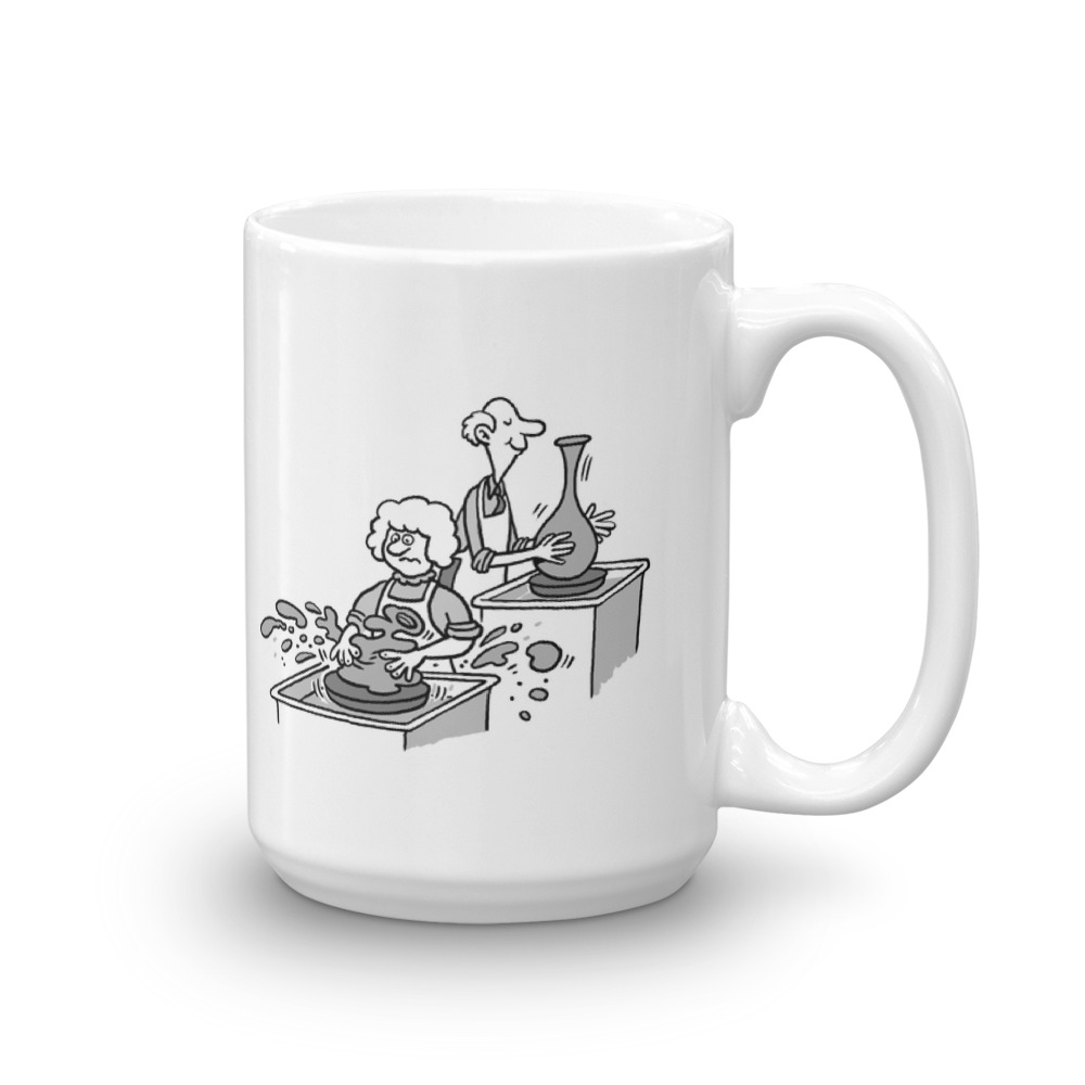 White Glossy Mug
