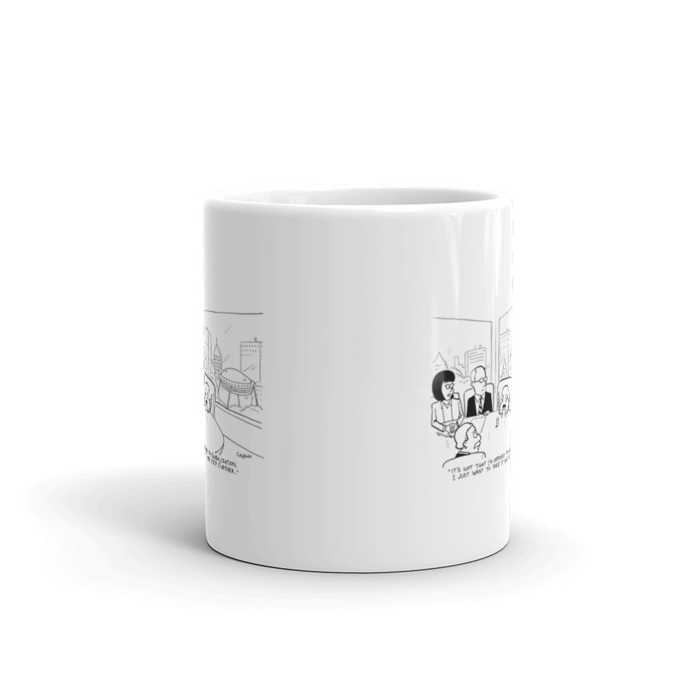 White Glossy Mug
