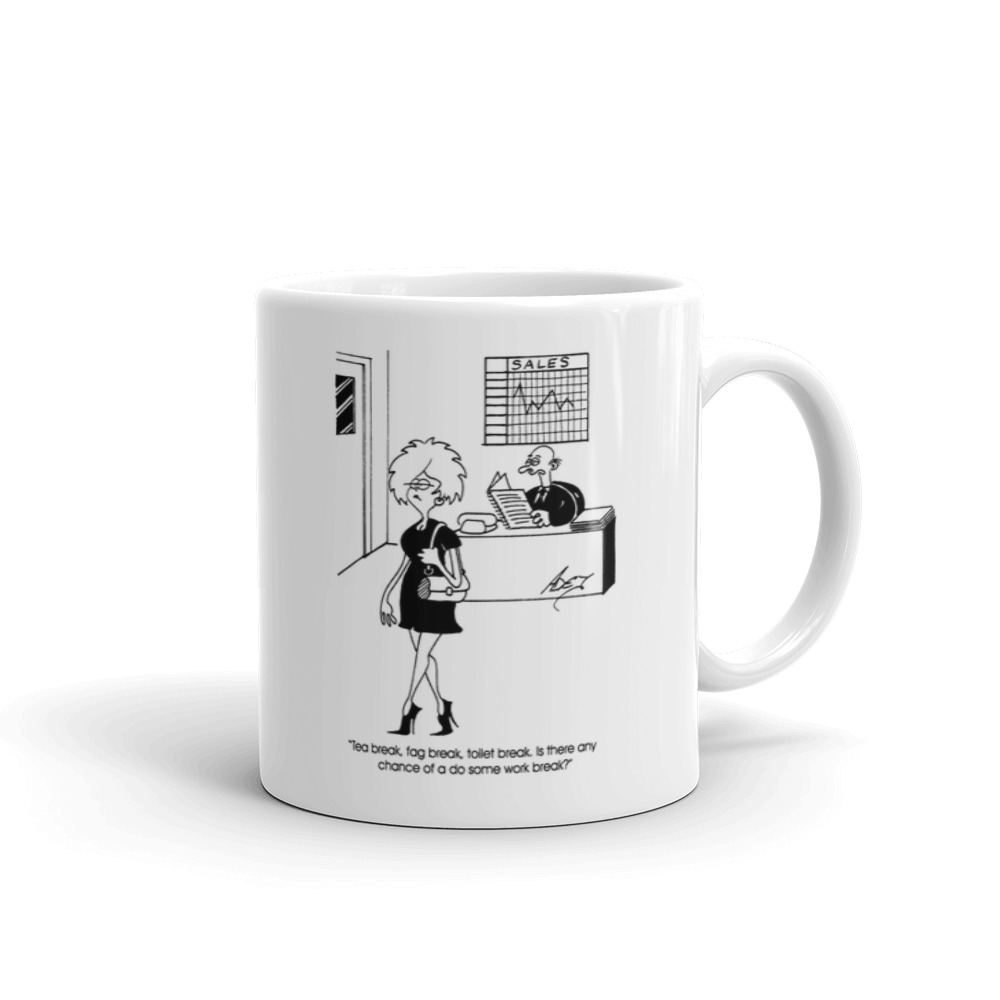 White Glossy Mug