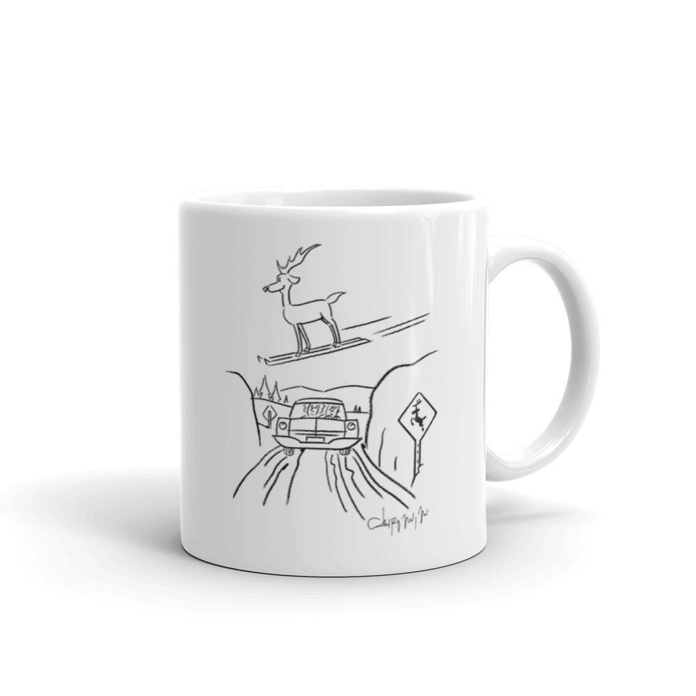 White Glossy Mug