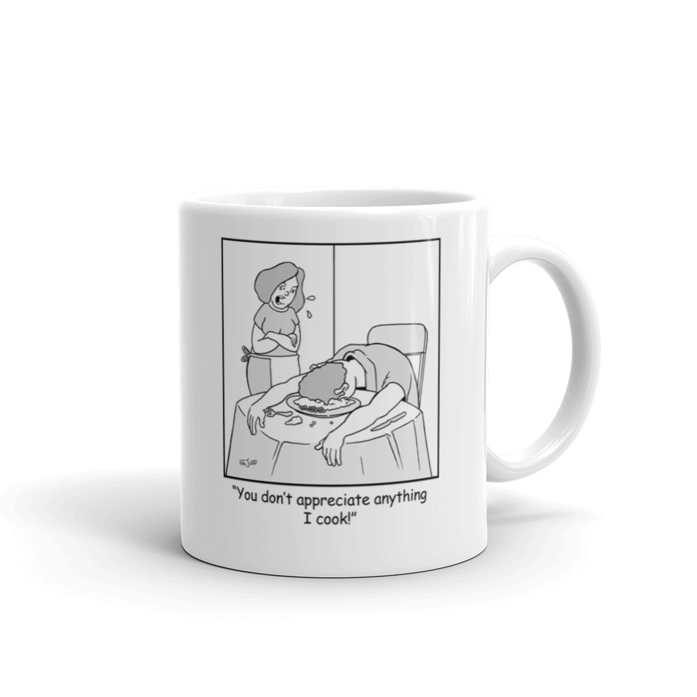 White Glossy Mug
