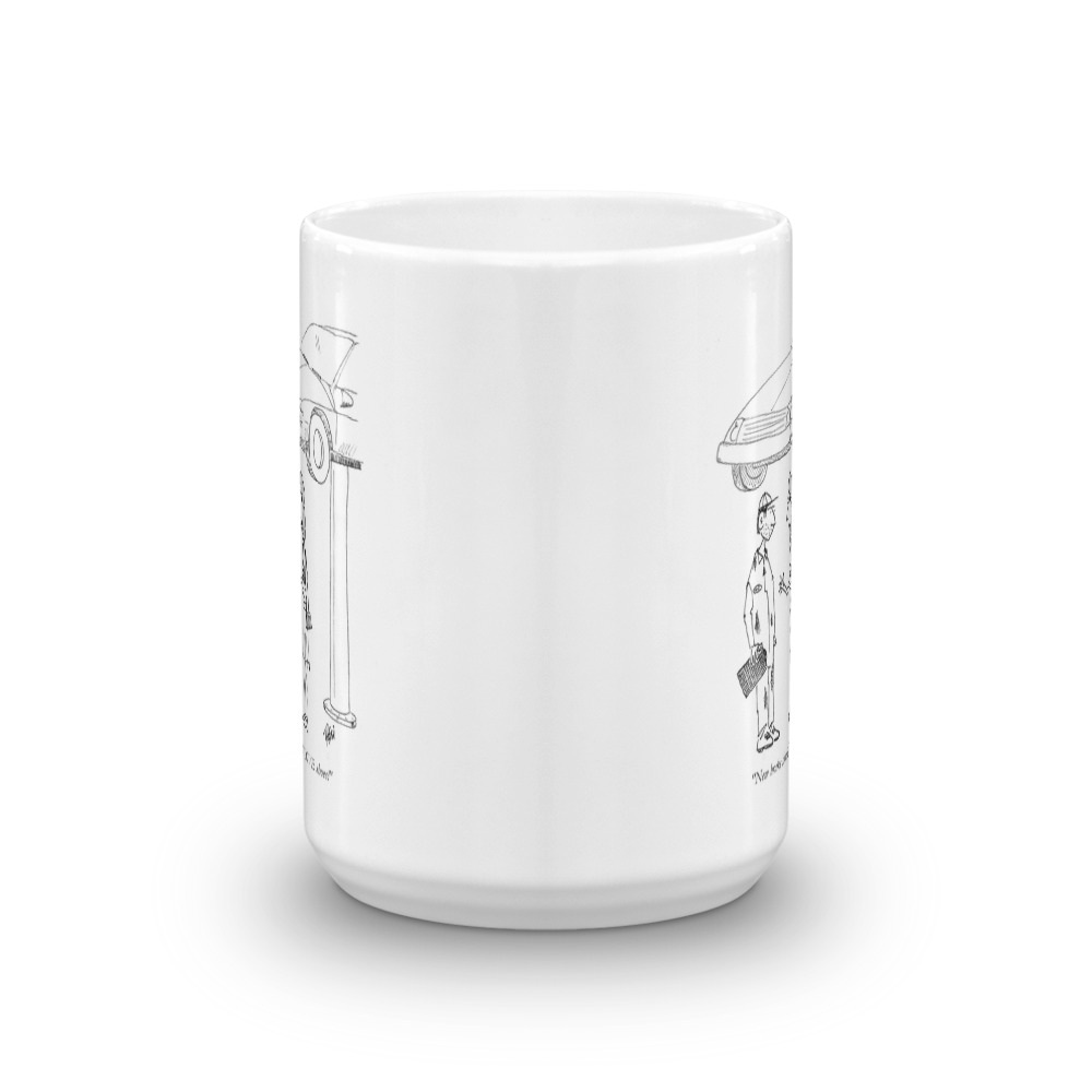 White Glossy Mug