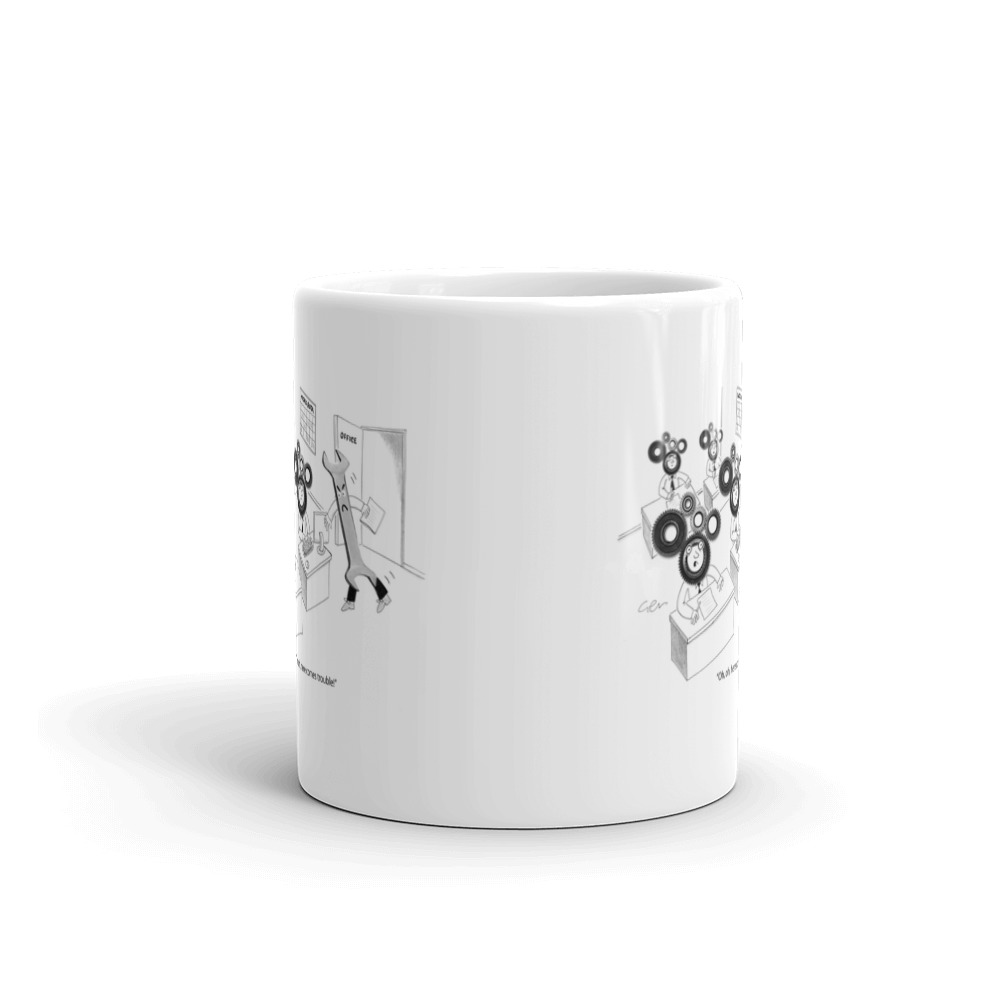 White Glossy Mug