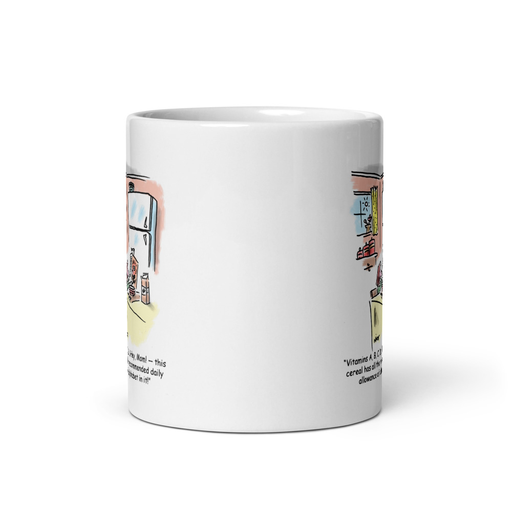 White Glossy Mug