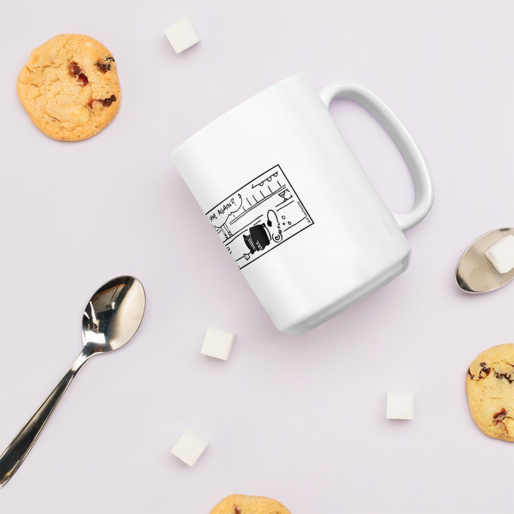 White Glossy Mug