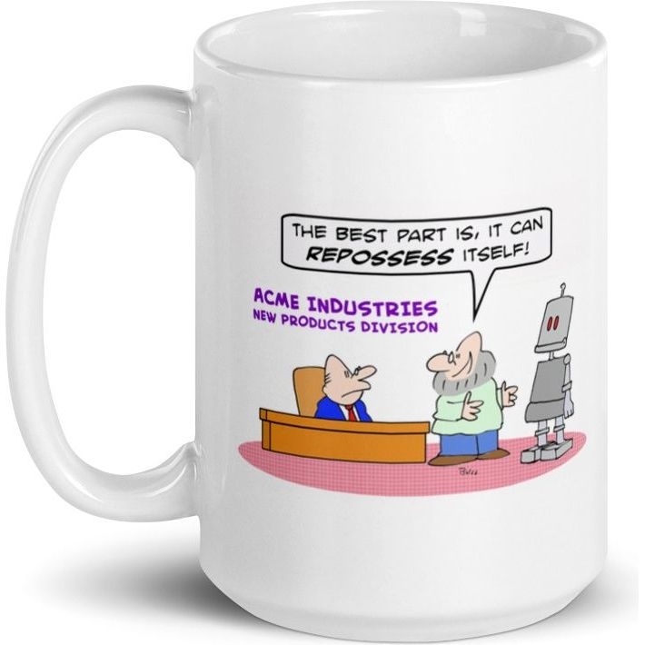White Glossy Mug