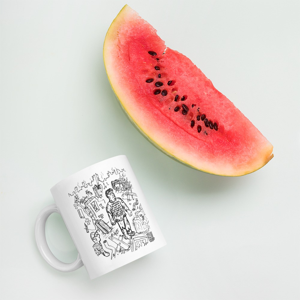 White Glossy Mug