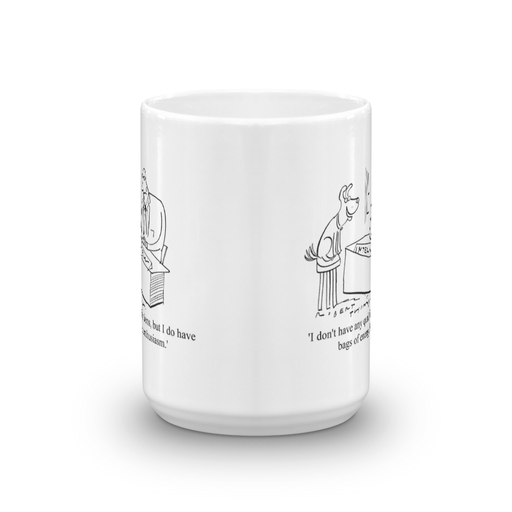 White Glossy Mug