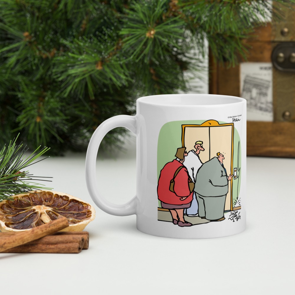 White Glossy Mug
