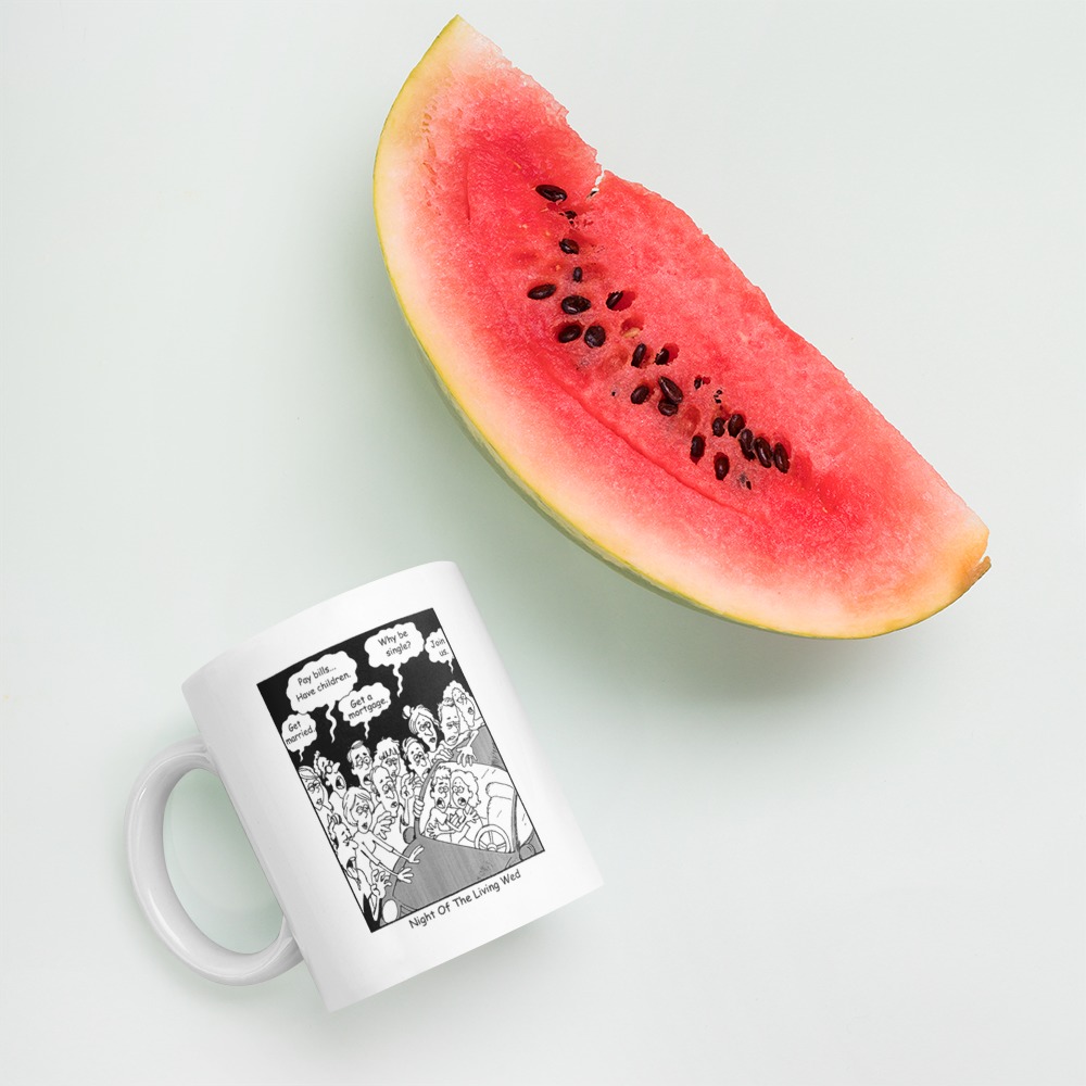 White Glossy Mug