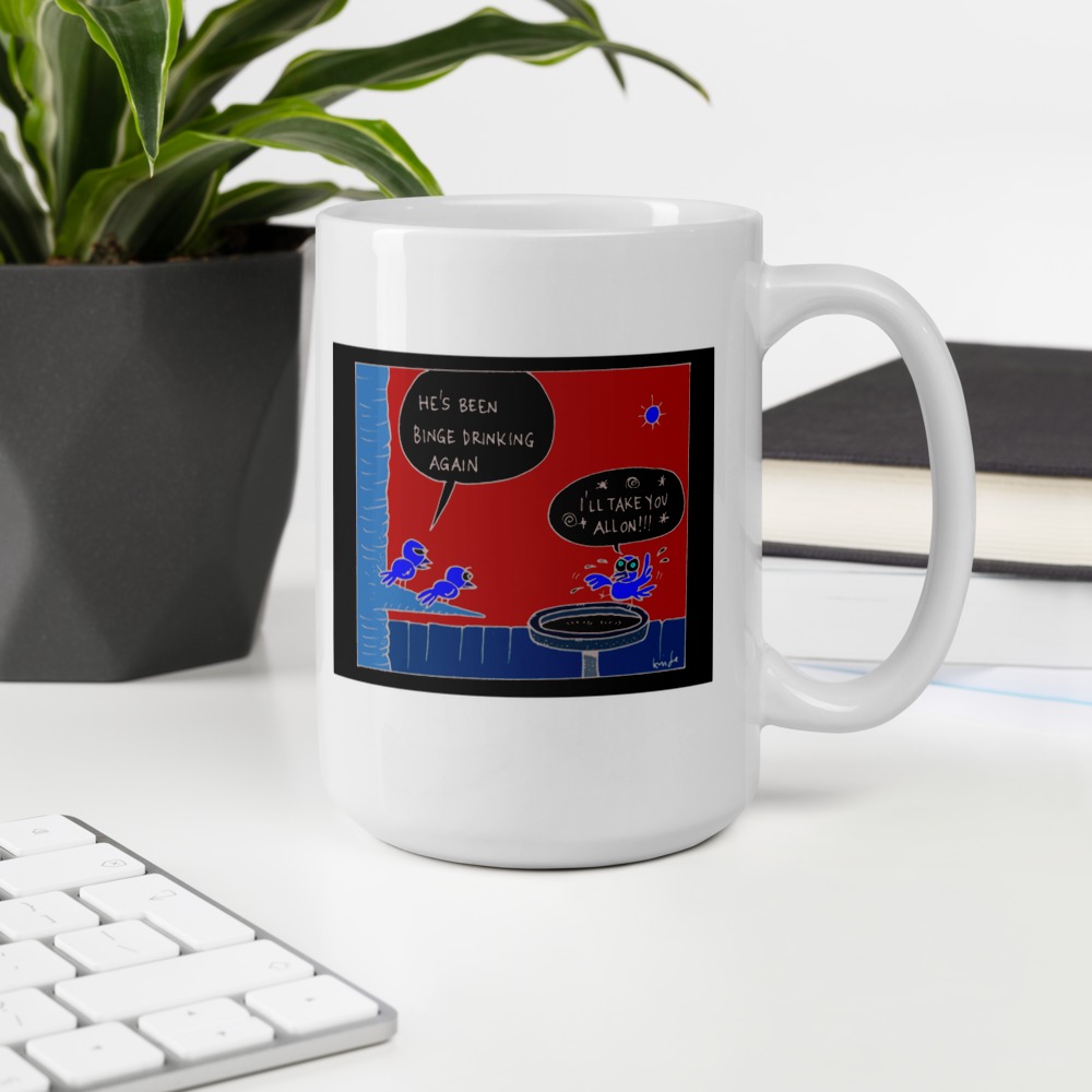 White Glossy Mug