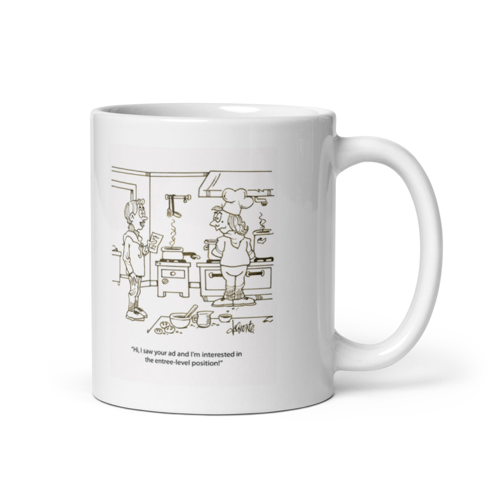 White Glossy Mug