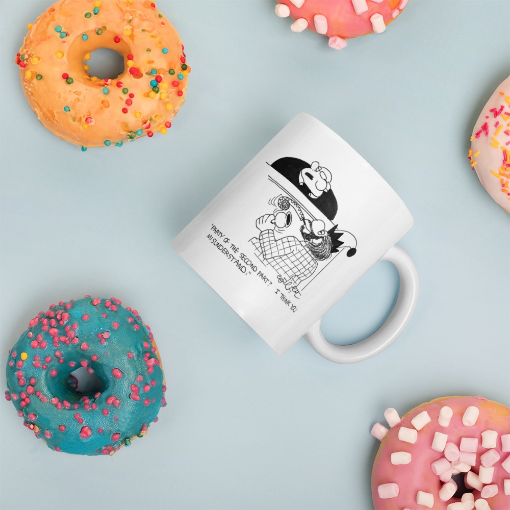 White Glossy Mug