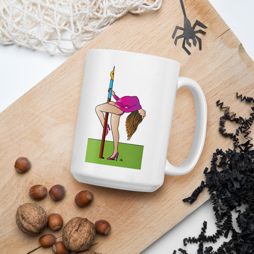 White Glossy Mug