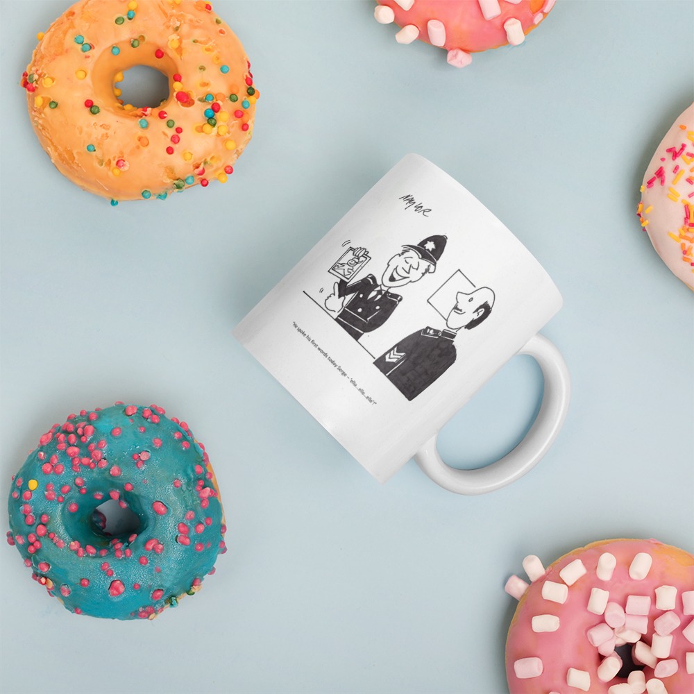 White Glossy Mug