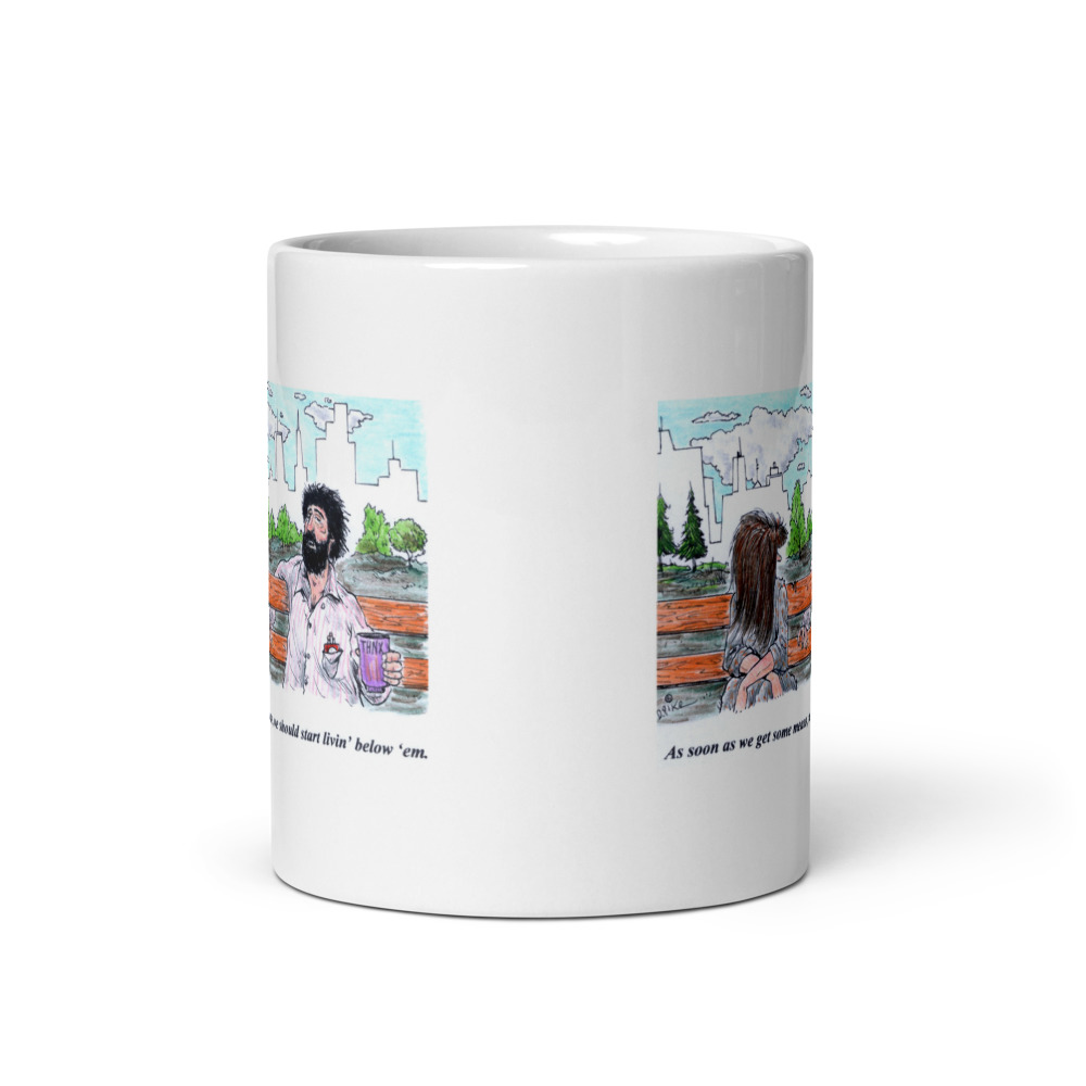White Glossy Mug