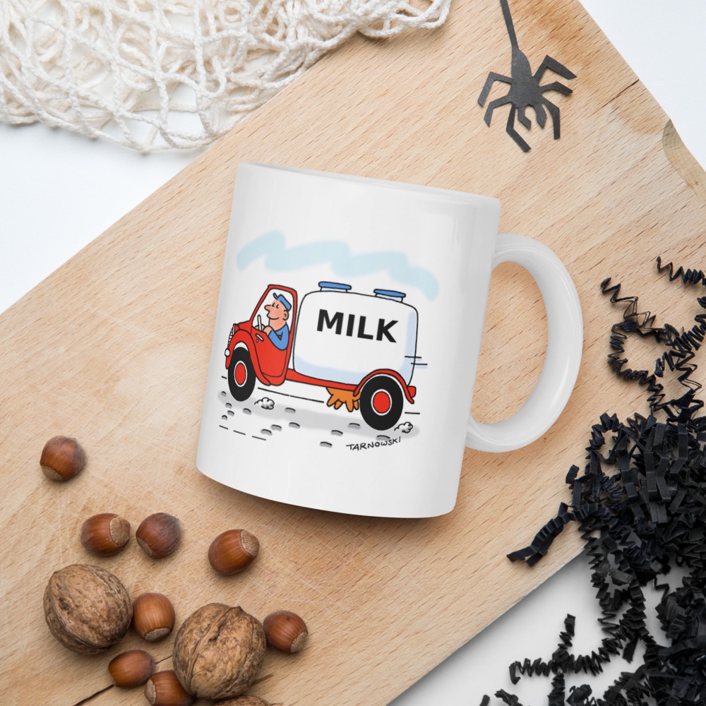 White Glossy Mug