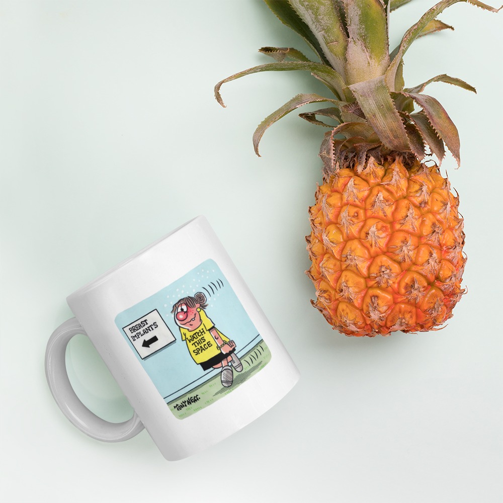 White Glossy Mug