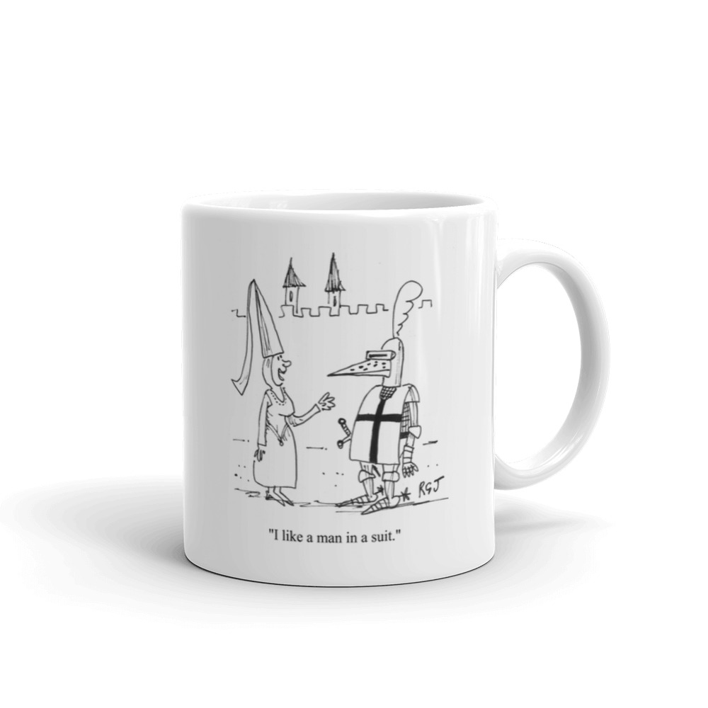 White Glossy Mug