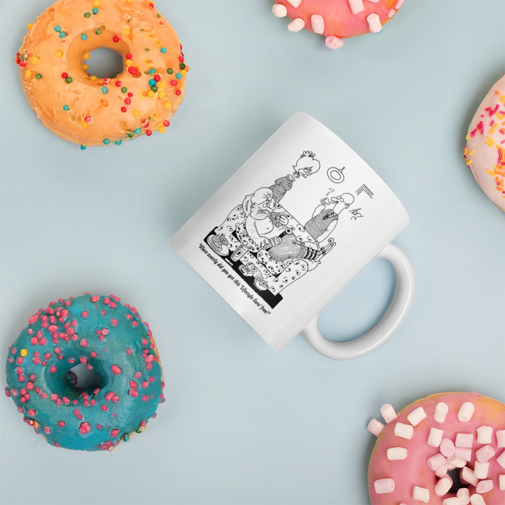 White Glossy Mug