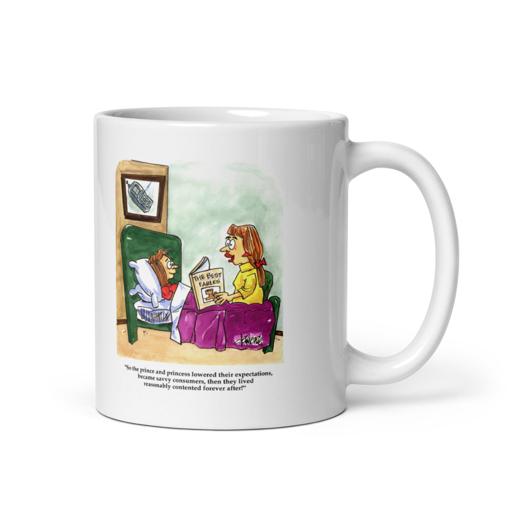 White Glossy Mug