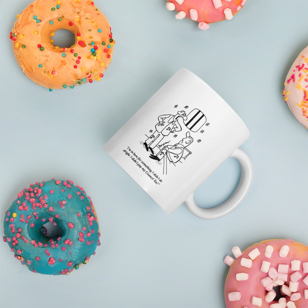 White Glossy Mug