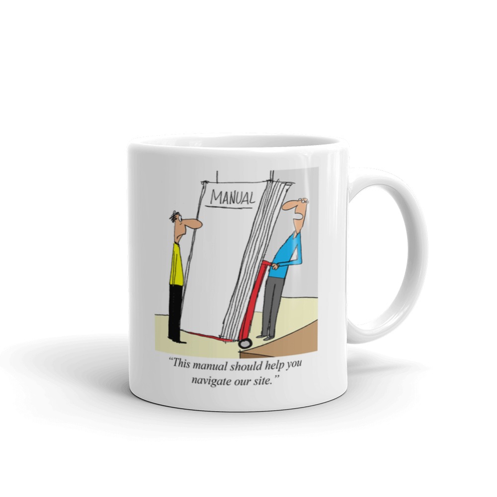 White Glossy Mug
