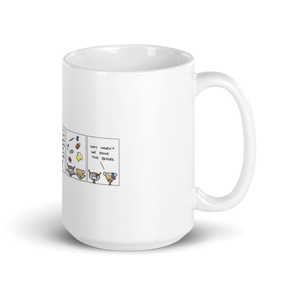 White Glossy Mug