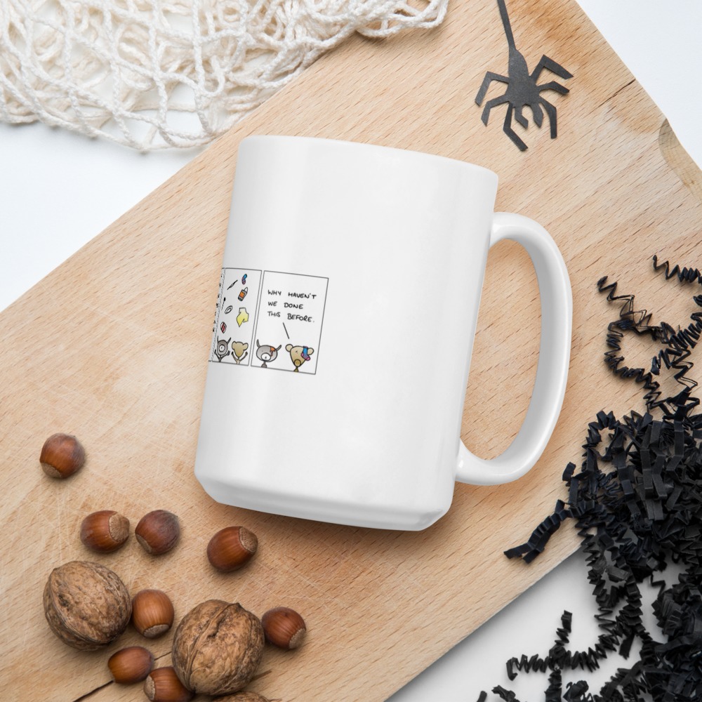 White Glossy Mug