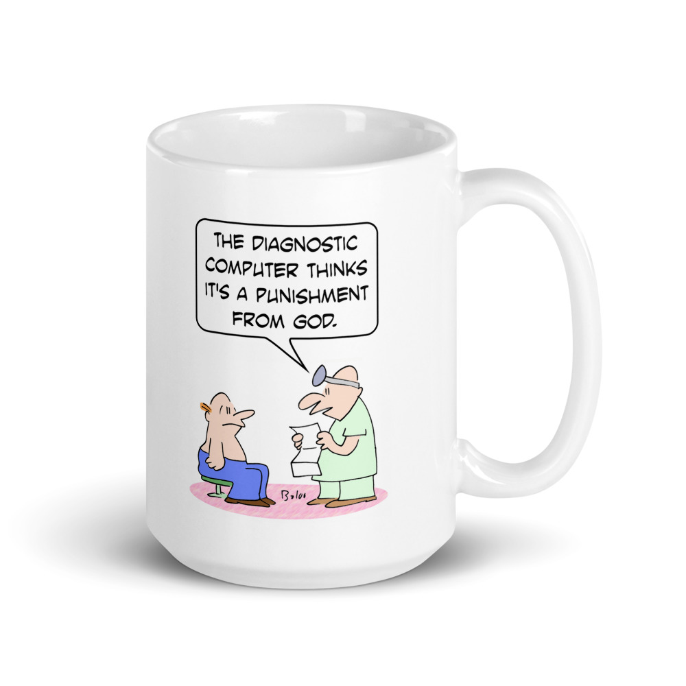 White Glossy Mug