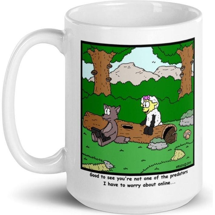 White Glossy Mug