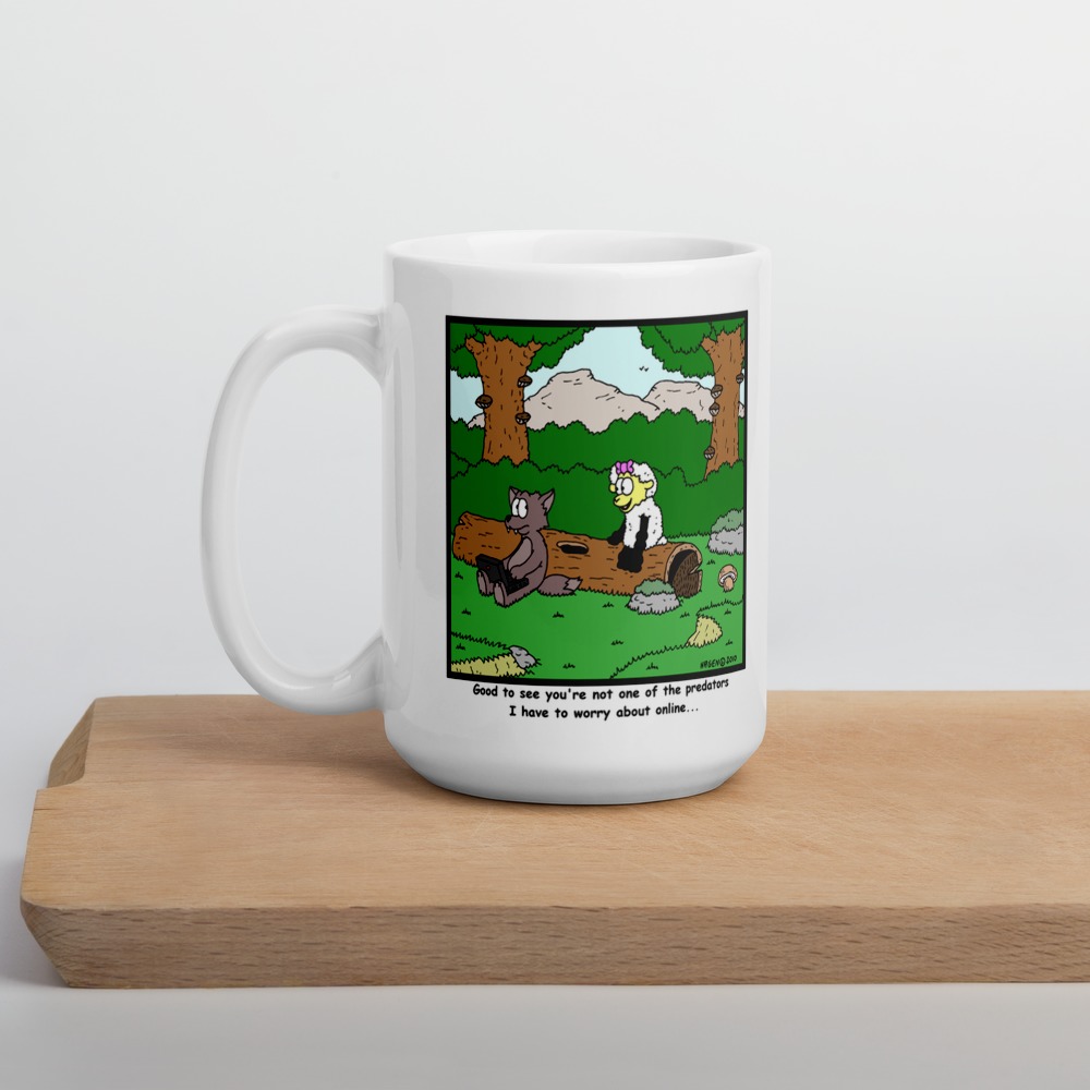 White Glossy Mug