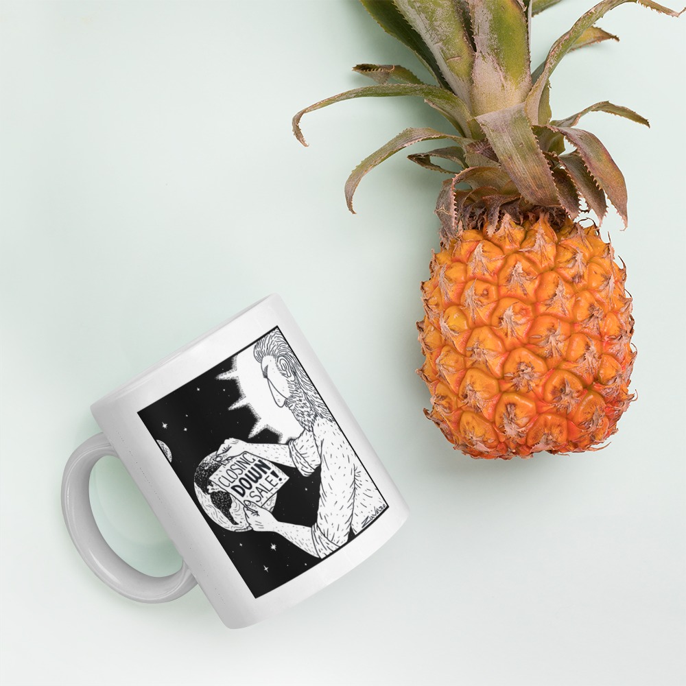 White Glossy Mug