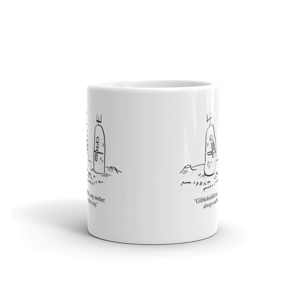 White Glossy Mug