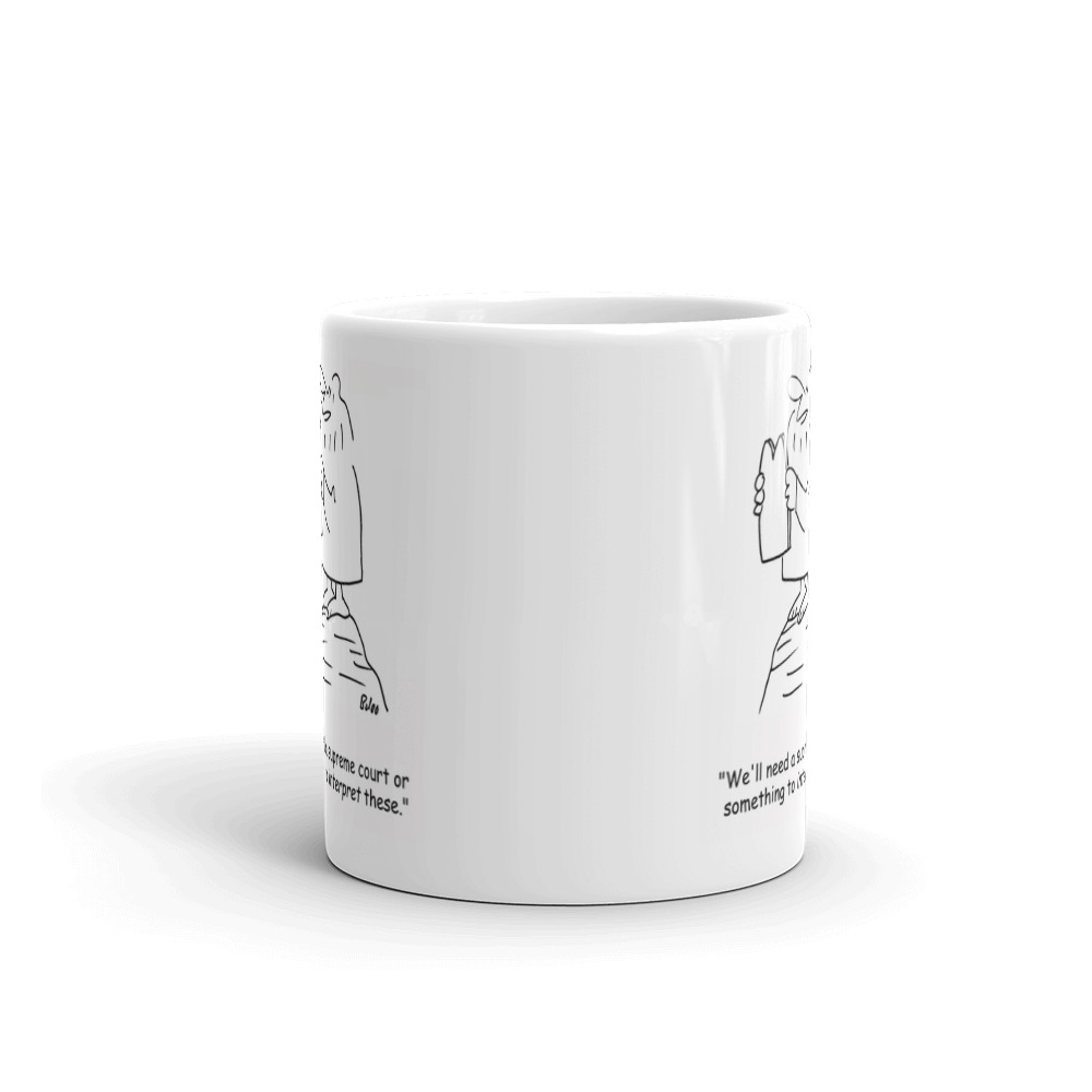 White Glossy Mug