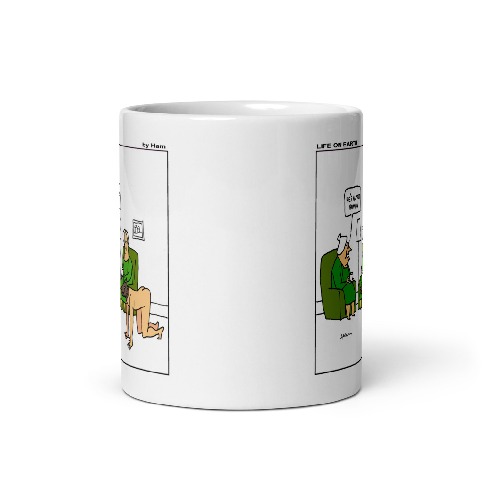 White Glossy Mug