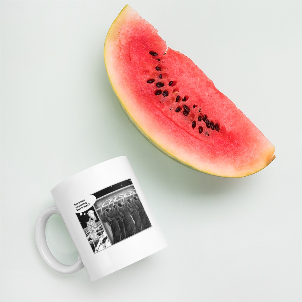 White Glossy Mug
