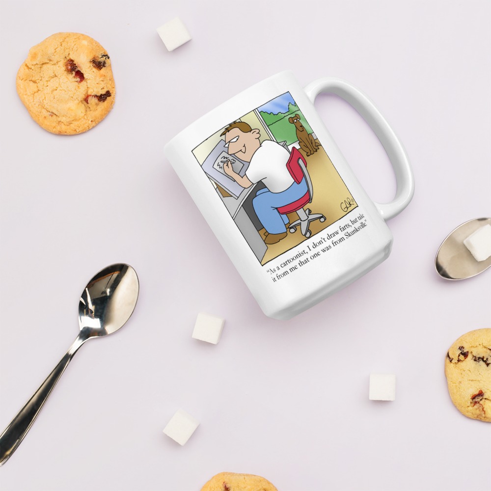 White Glossy Mug