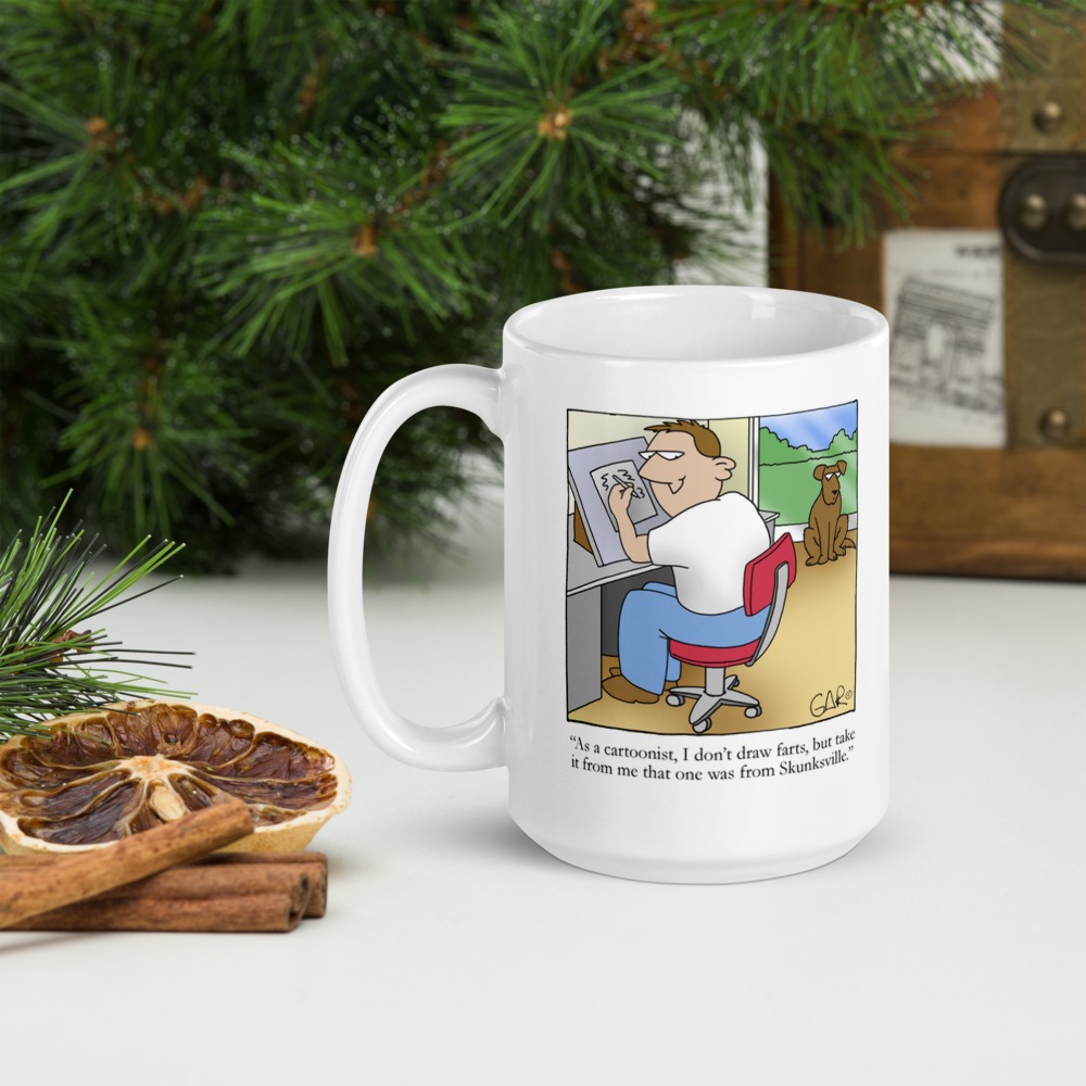 White Glossy Mug