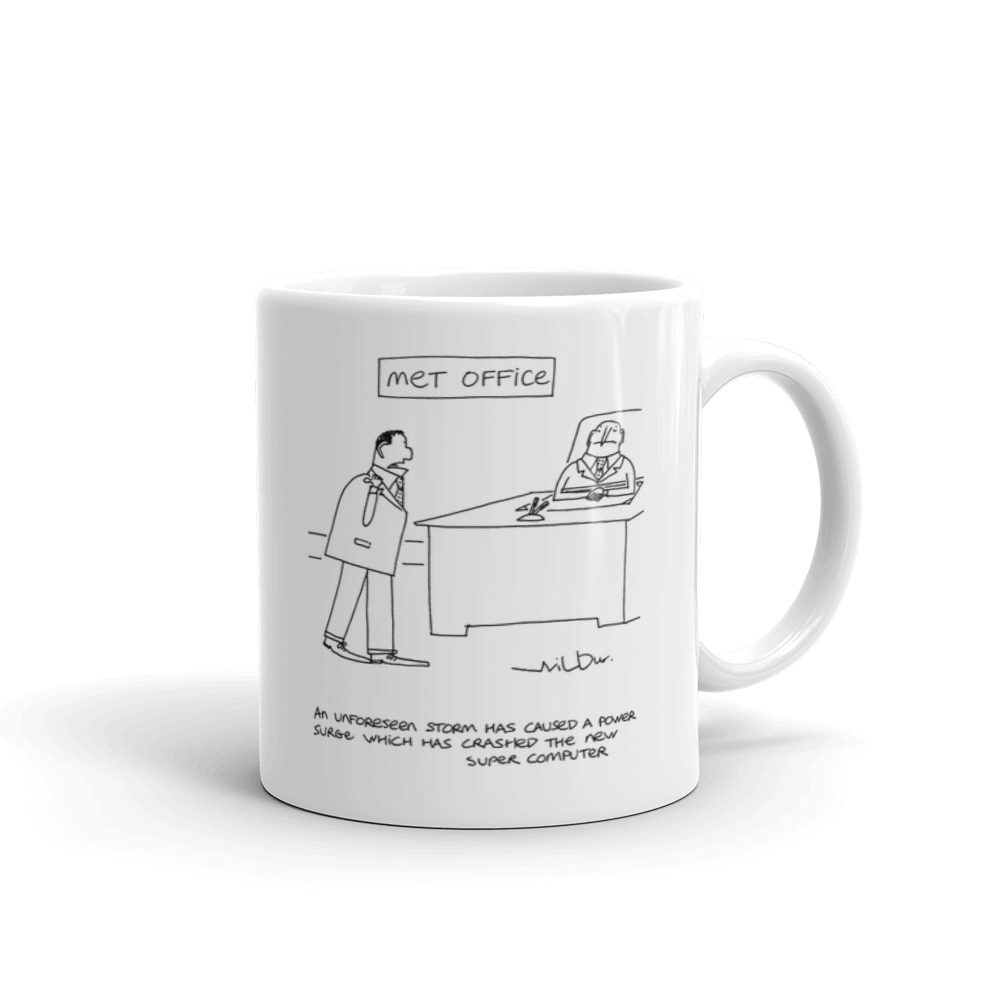 White Glossy Mug