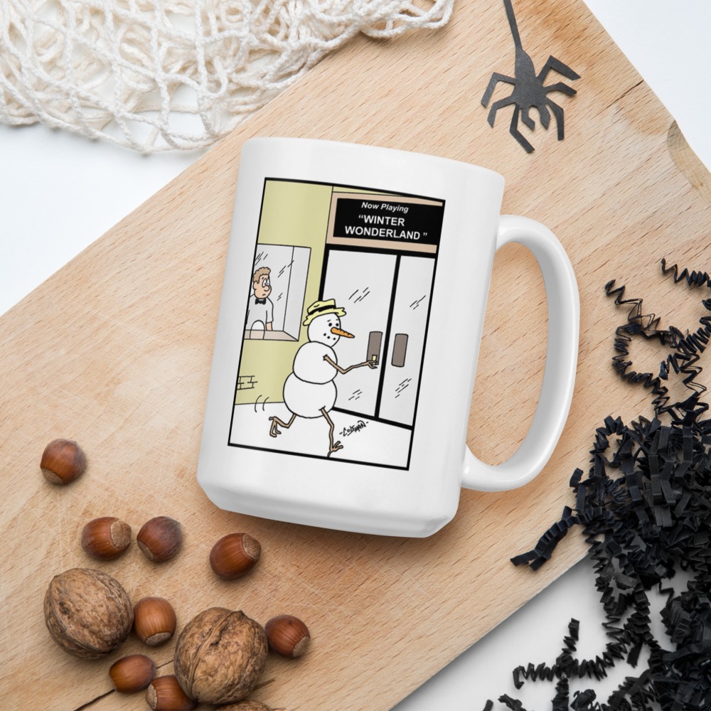 White Glossy Mug