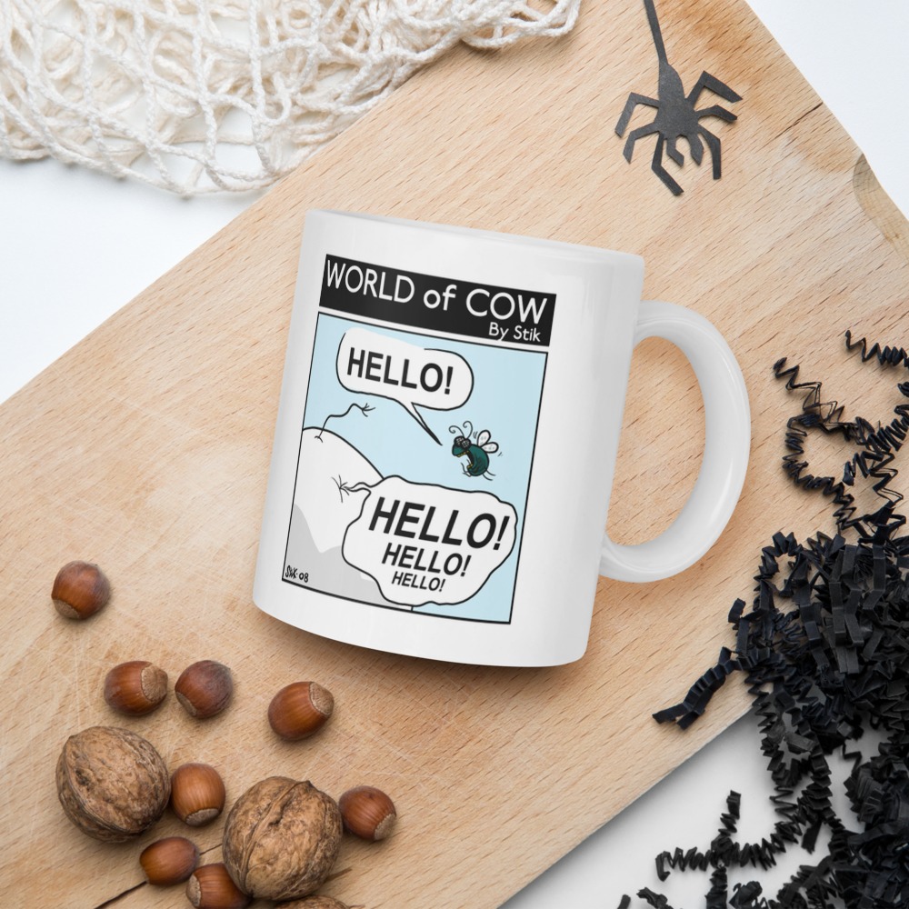 White Glossy Mug