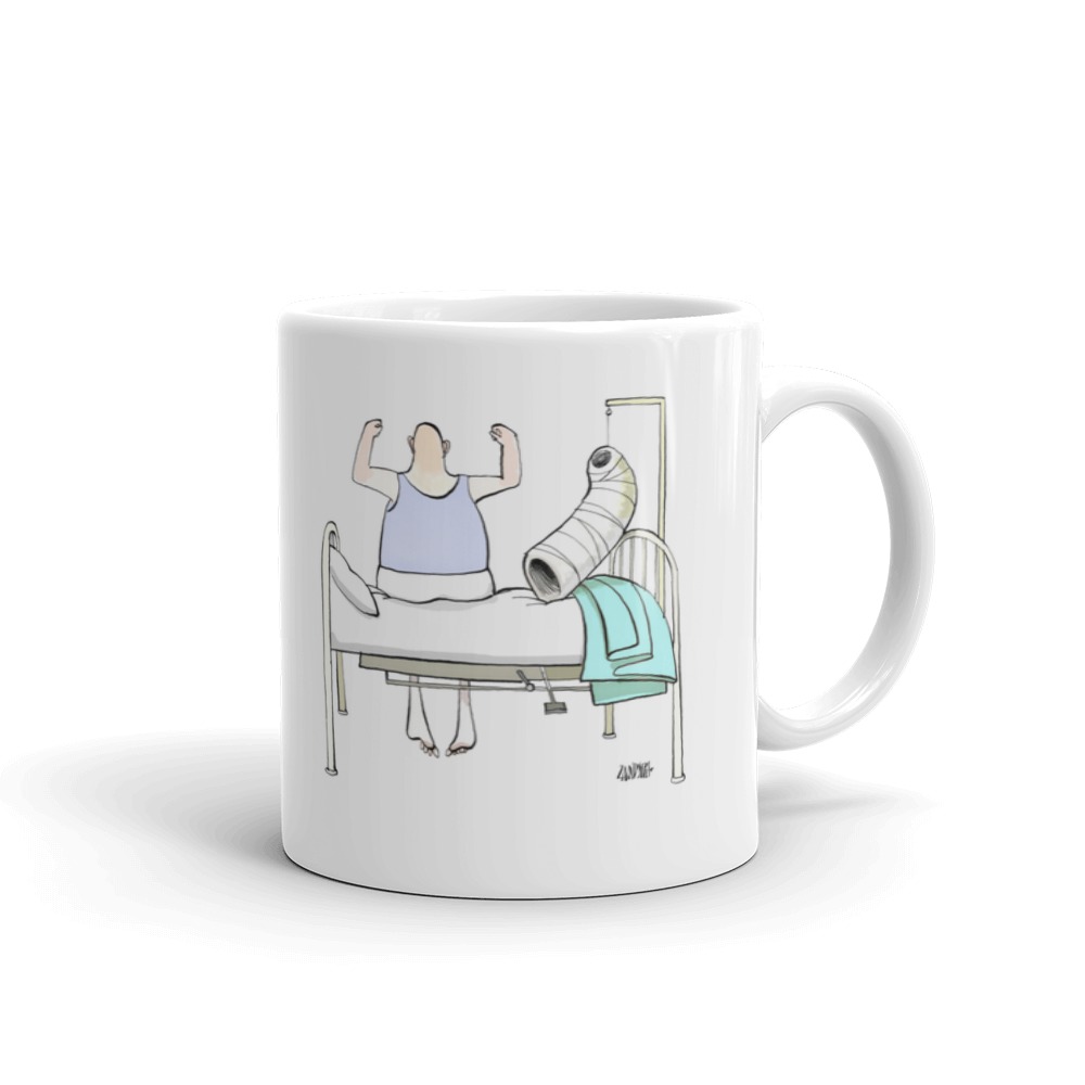 White Glossy Mug