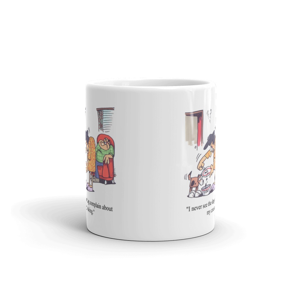 White Glossy Mug