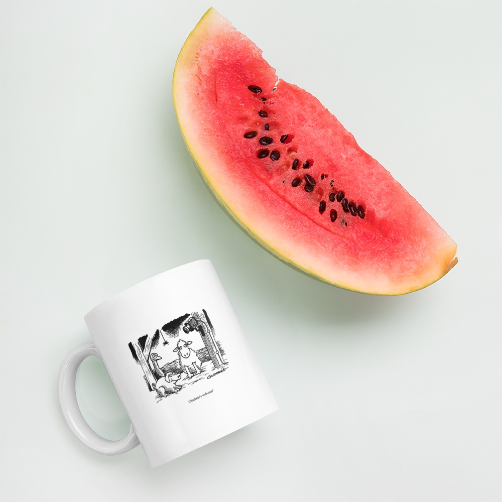 White Glossy Mug