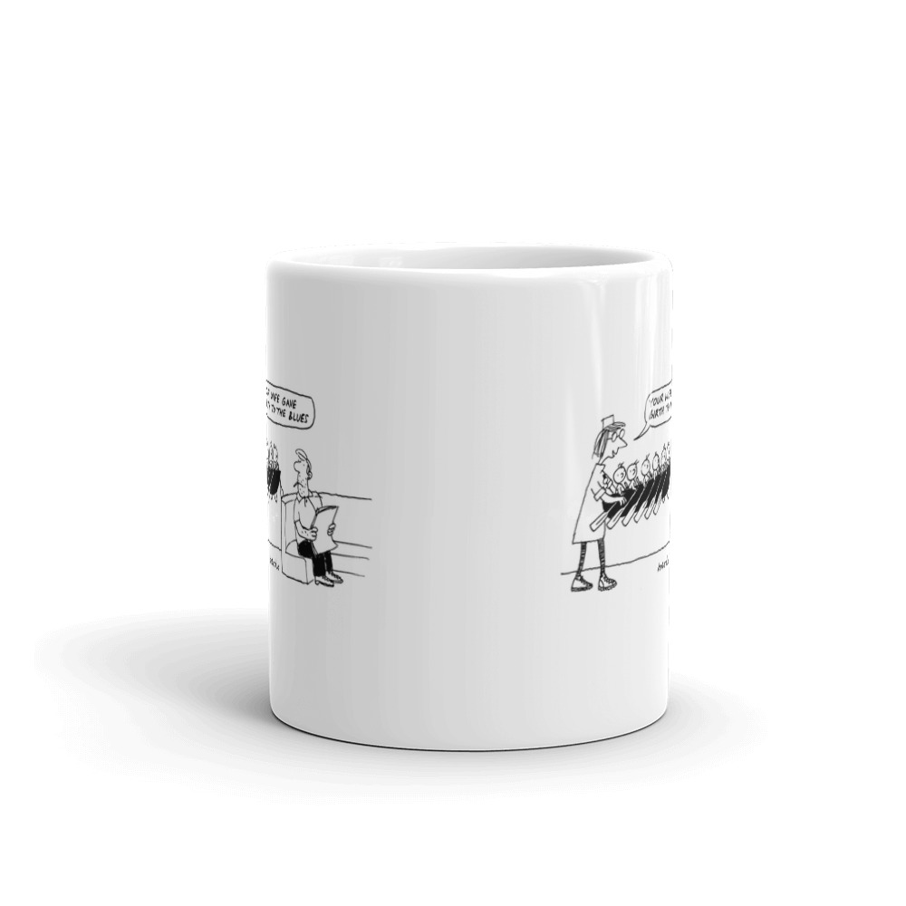 White Glossy Mug
