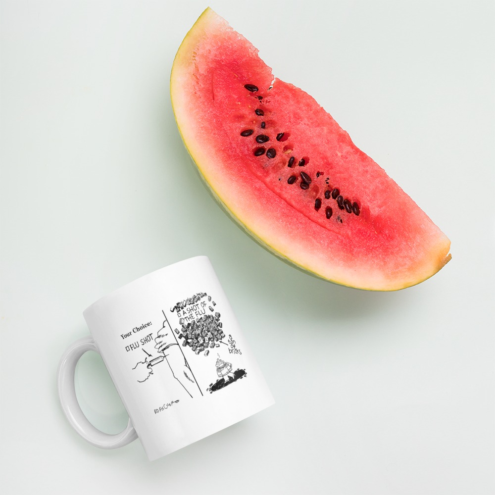 White Glossy Mug